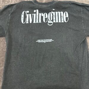 Grey Short Sleeve Crew Neck Tee